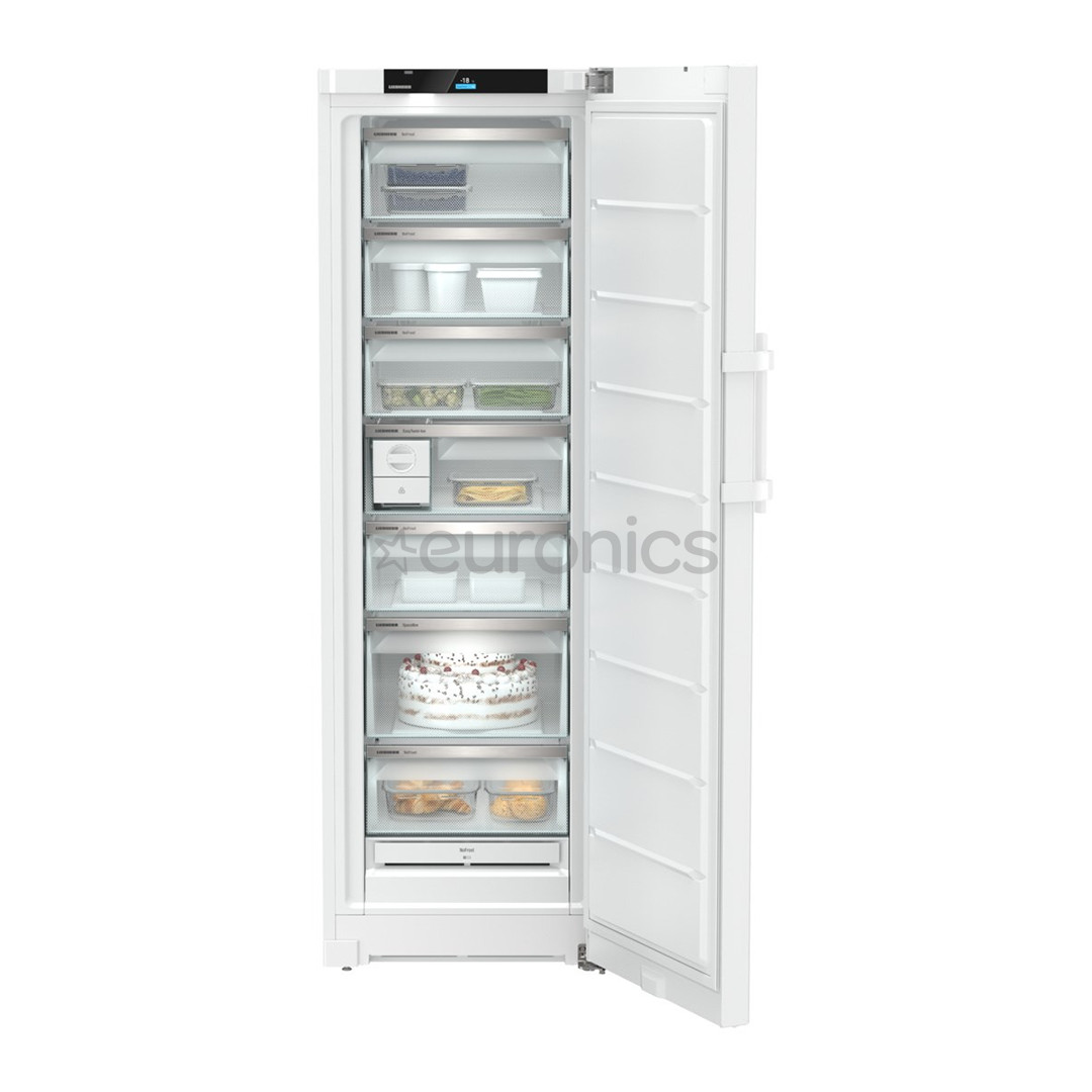 Liebherr, NoFrost, 278 L, kõrgus 186 cm, valge - Sügavkülmik