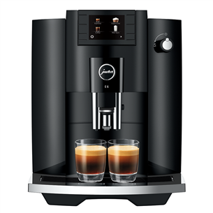 JURA E6 Piano Black - Espressomasin