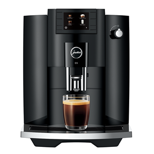 JURA E6 Piano Black - Espressomasin