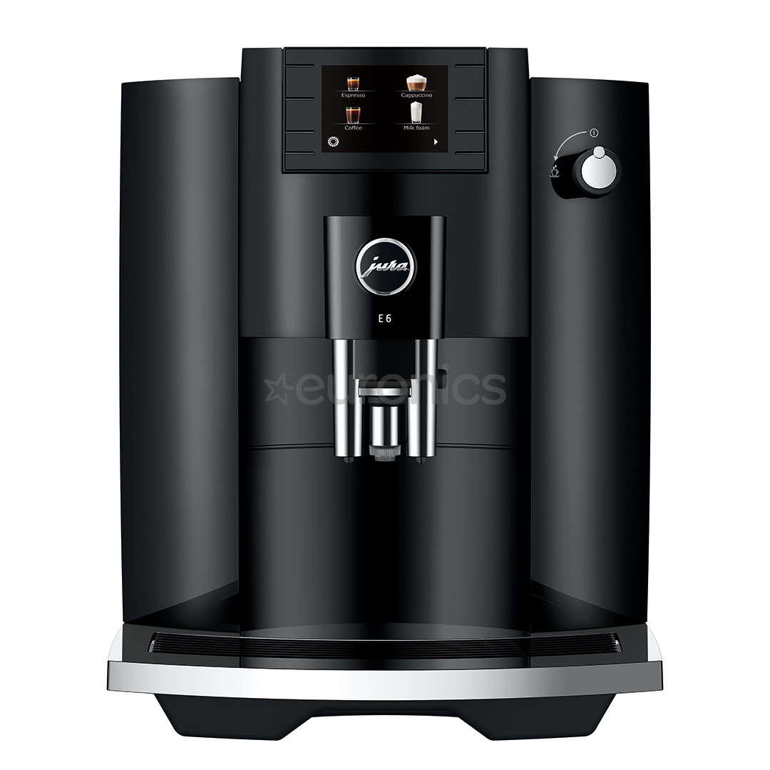 JURA E6 Piano Black - Espresso machine