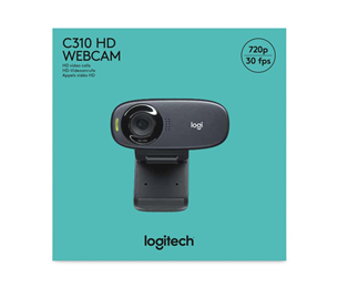 Logitech C310, HD, must - Veebikaamera