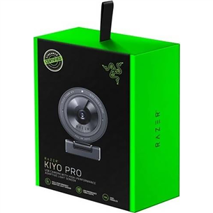 Razer Kiyo Pro, FHD, must - Veebikaamera