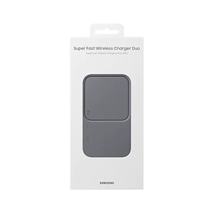 Samsung Wireless Charger Duo Pad, black - Wireless charger