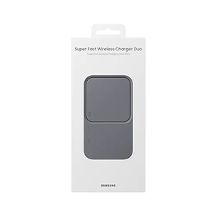 Samsung Wireless Charger Duo Pad, must - Juhtmevaba laadija