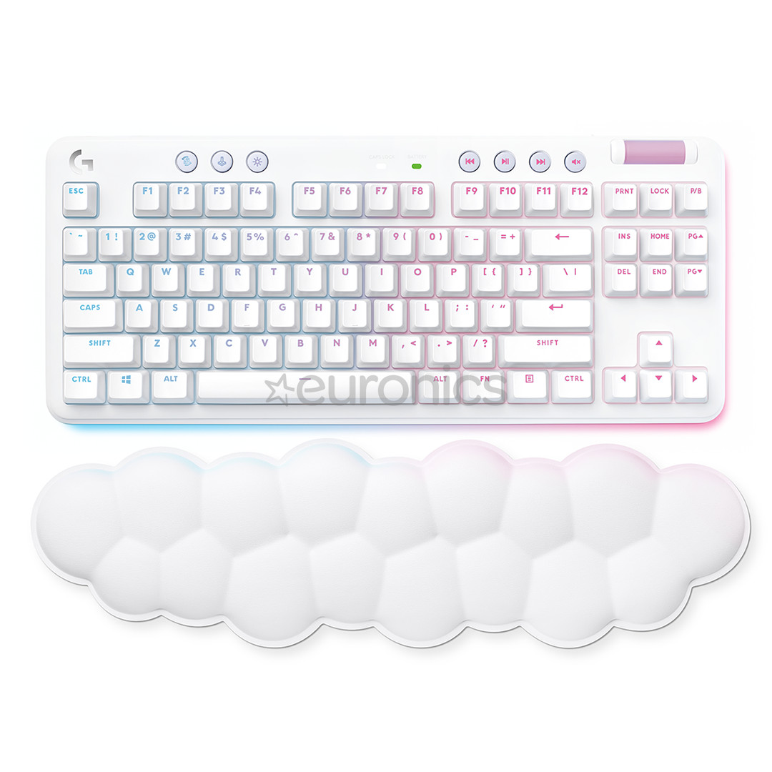 Logitech G715 TKL, GX Linear, SWE, white - Wireless Keyboard