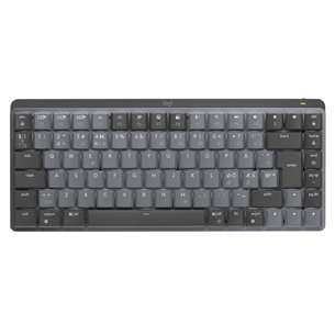 Logitech MX Mechanical Mini, Tactile, SWE, must - Juhtmevaba mehaaniline klaviatuur