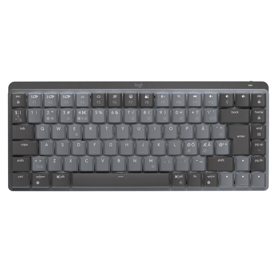 Logitech MX Mechanical Mini, Tactile, SWE, черный - Беспроводная механическая клавиатура