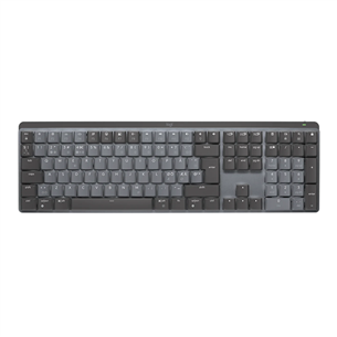 Logitech MX Mechanical, Clicky, SWE, must - Juhtmevaba mehaaniline klaviatuur