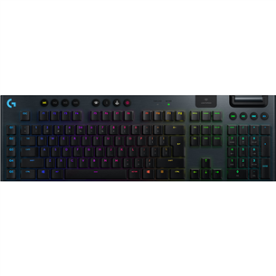 Logitech G915 Tactile, SWE, must - Mehaaniline klaviatuur 920-008907