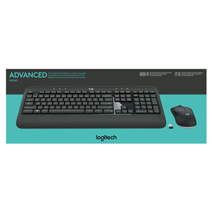 Logitech MK540, SWE, черный - Беспроводная клавиатура + мышь