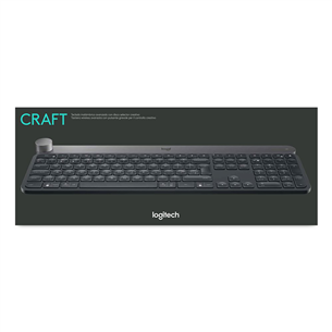 Logitech CRAFT, SWE, gray - Wireless Keyboard