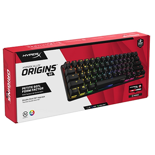 HyperX Alloy Origins 60, Red Switch, SWE - Keyboard
