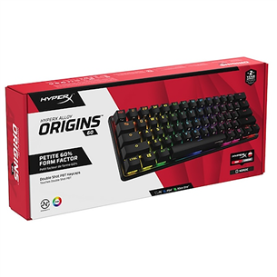 HyperX Alloy Origins 60, Red Switch, SWE - Клавиатура