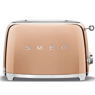 Smeg 50's Style, 950 W, 2 slice, rose gold - Toaster