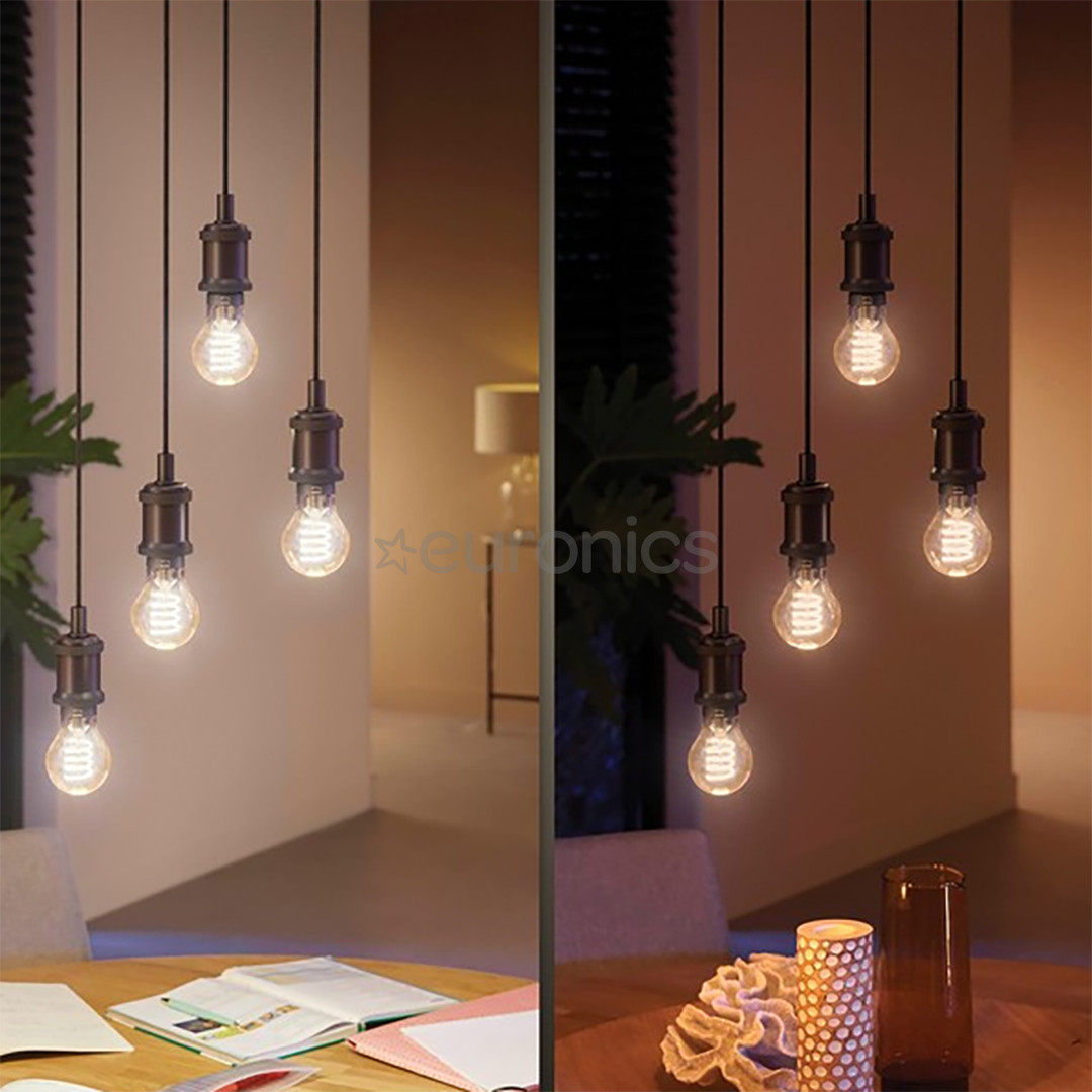 Philips Hue White Filament, E27, must - Nutivalgusti