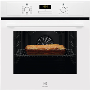 Electrolux, 8 functions, 65 L, white - Built-in Oven EOF3H40BW