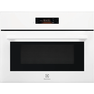 Electrolux, 42 L, 1000 W, valge - Integreeritav mikrolaineahi grilliga