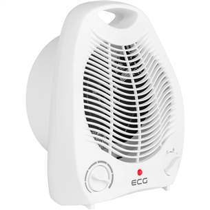 ECG, 2000 W, white - Fan heater