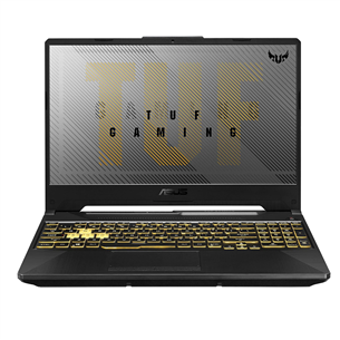 ASUS TUF Gaming F15, FHD, 144 Hz, i5, 8 GB, 512 GB, GTX1650, ENG, black - Notebook FX506LHB-HN323W