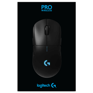 Logitech G Pro, must - Juhtmevaba optiline hiir