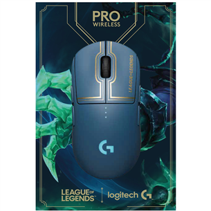 Logitech G Pro League of Legends Edition, синий - Беспроводная мышь
