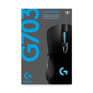 Logitech G703 LightSpeed, black - Wireless Optical Mouse