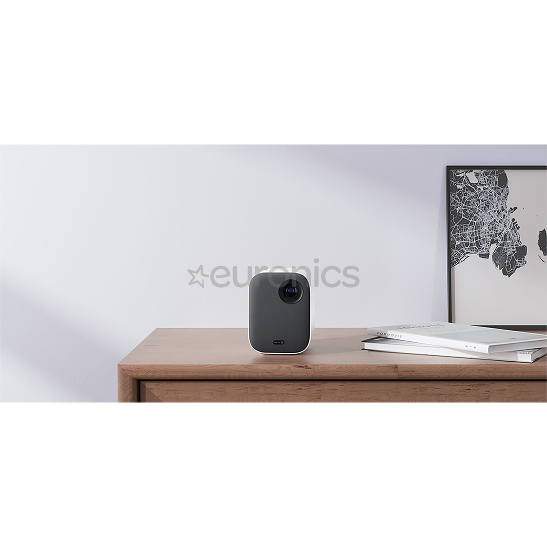 Xiaomi Mi Smart Projector 2, FHD, 500 lm, WiFi, valge/must - Nutikas projektor