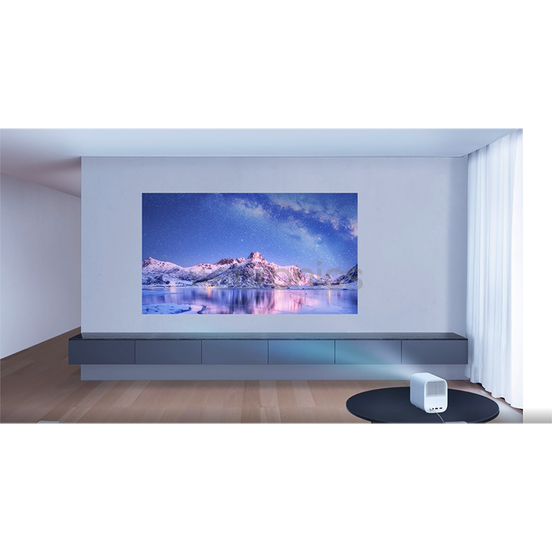 Xiaomi Mi Smart Projector 2, FHD, 500 lm, WiFi, valge/must - Nutikas projektor