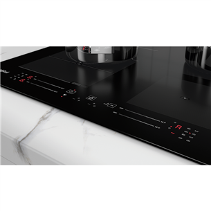 Whirlpool, width 59 cm, frameless, black - Built-in Induction Hob