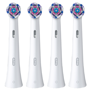 Braun Oral-B iO Radiant White, 4 tk, valge - Varuharjad