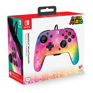 PDP, Nintendo Switch, Star Spectrum REMATCH Controller - Gamepad