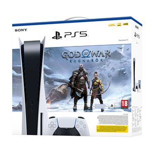 Sony PlayStation 5 God of War Bundle, PS5, white - Gaming console 711719450696