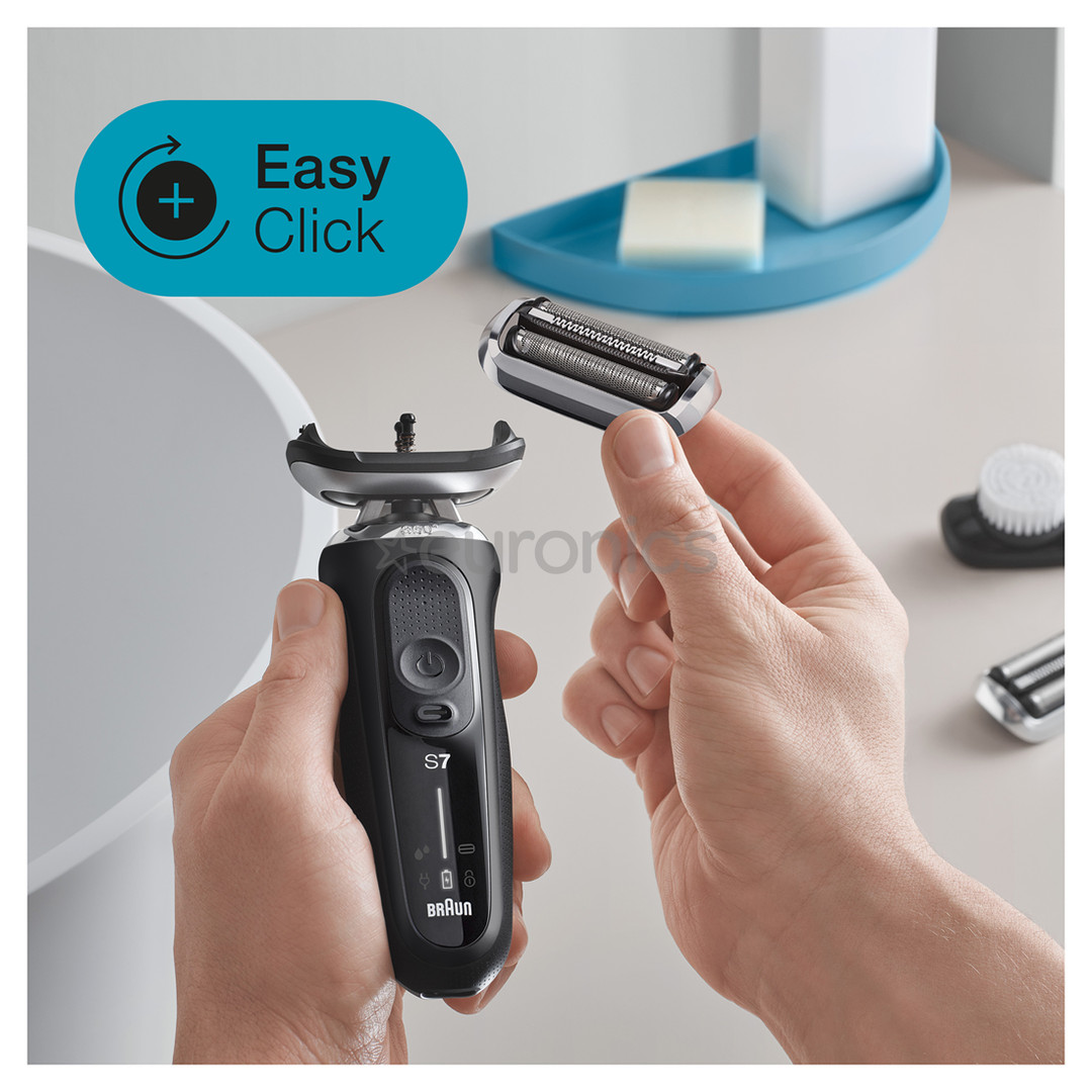 Braun, series 7, Wet & Dry, black - Shaver