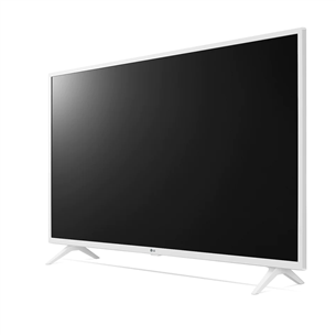 LG UQ7690, 43'', 4K UHD, LED LCD, feet stand, white - TV