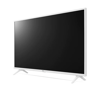 LG UQ7690, 43'', 4K UHD, LED LCD, jalad äärtes, valge - Teler