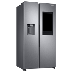 Samsung, Family Hub, 614 L, height 178 cm, stainless steel - SBS Refrigerator