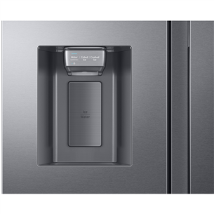 Samsung, Family Hub, 614 L, height 178 cm, stainless steel - SBS Refrigerator