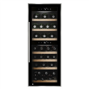 Caso WineComfort 38, 38 бутылок, высота 104 см, черный - Винный шкаф
