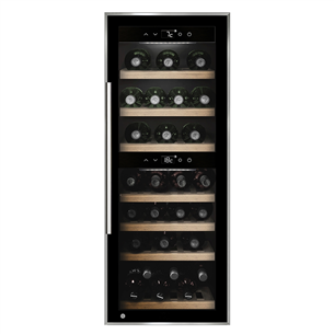 Caso WineComfort 38, 38 bottles, height 104 cm, black - Wine Cooler