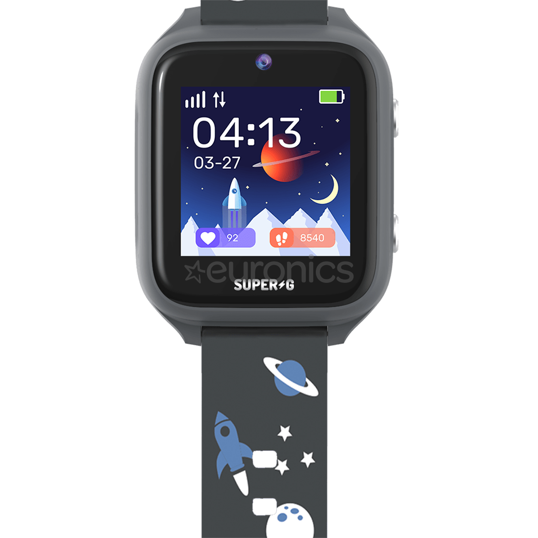 Super-G Active Pro, 4G, hall - Laste nutikell
