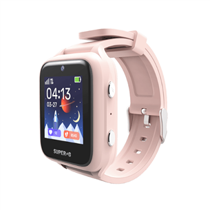 Super-G Active Pro, 4G, pink - Smartwatch for kids