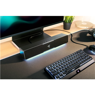 Razer Leviathan V2 X, soundbar, must - Arvutikõlarid