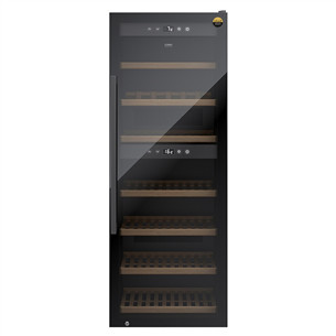 Caso WineExclusive 126 Smart, 126 бутылок, высота 159 см, черный - Винный шкаф