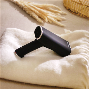 SteamOne, черный - Складной ручной отпариватель + устройство для удаления катышков