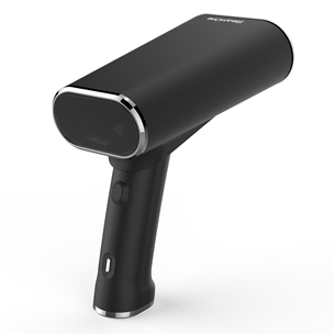 SteamOne, black - Foldable handheld steamer + lint remover