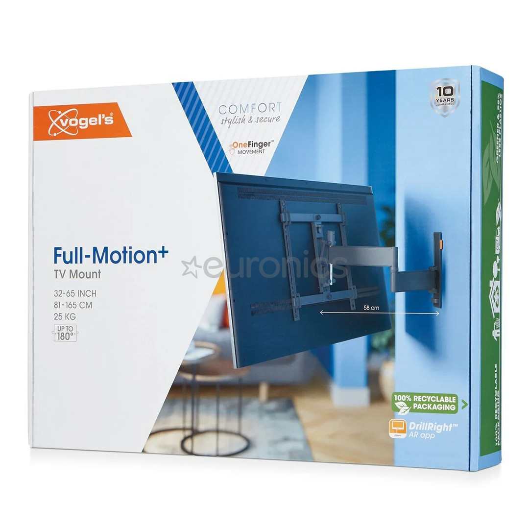 Vogel's Comfort Full-Motion, 32" - 65", black - TV wall mount