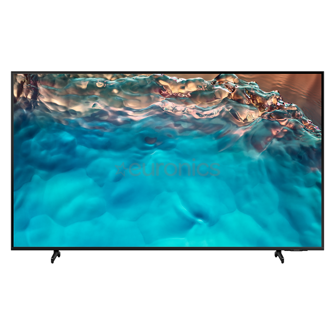 Samsung Crystal BU8072, 65'', 4K UHD, LED LCD, feet stand, black - TV
