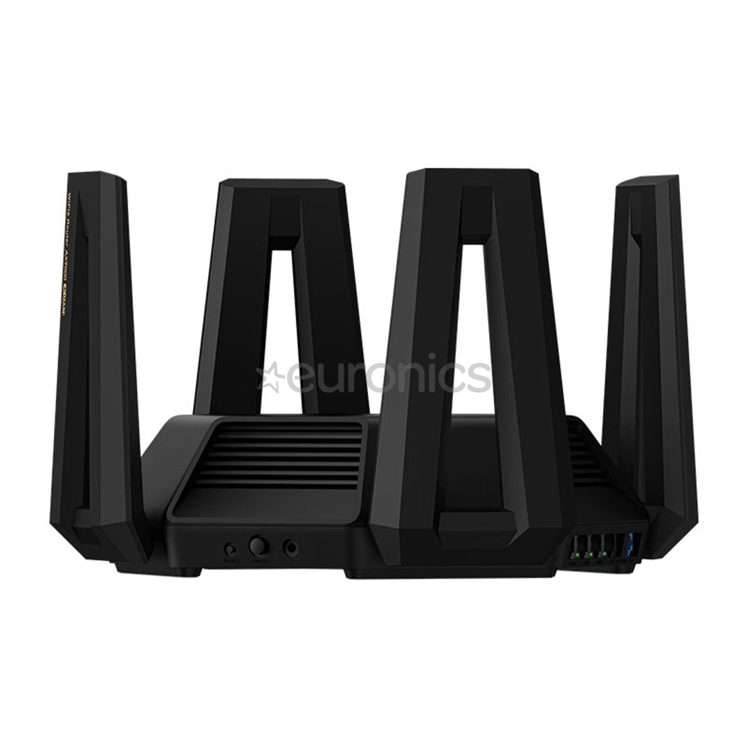 Xiaomi Mi Router AX9000, WiFi 6, черный - WiFi-роутер