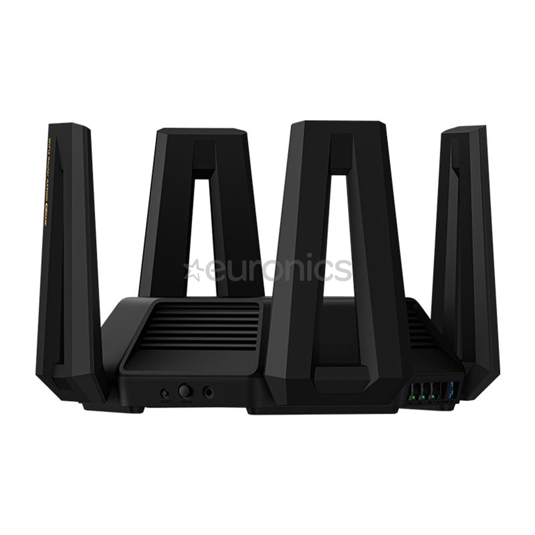 Xiaomi Mi Router AX9000, WiFi 6, black - WiFi router