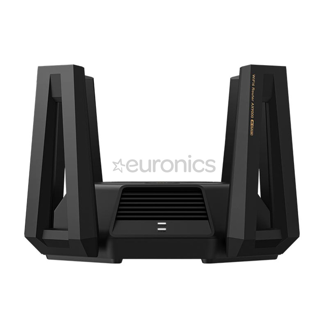 Xiaomi Mi Router AX9000, WiFi 6, черный - WiFi-роутер